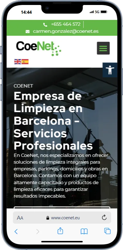 coenet mockup movil