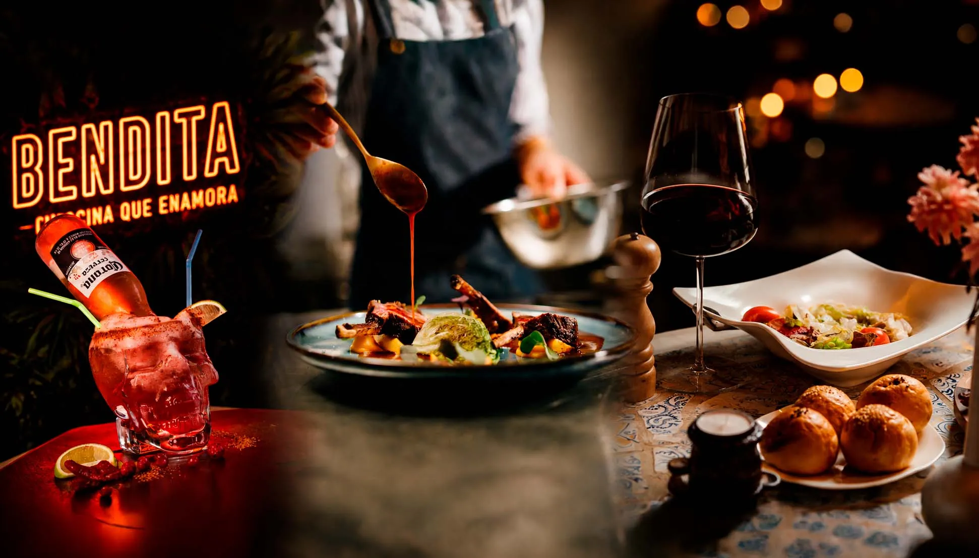 web para restaurantes